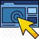 Clicks Click Data Icon