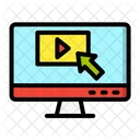 Secuencia De Clics Analisis De Secuencia De Clics Analisis De Datos Del Usuario Icono