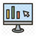 Clickstream analysis  Icon
