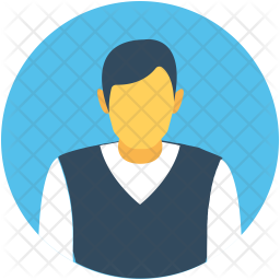 Client Icon - Download in Flat Style