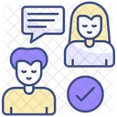 Client communication  Icon