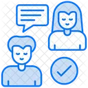 Client communication  Icon