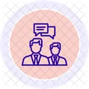 Client Consultation Meeting Icon