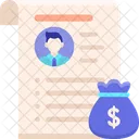 Client Cost Customer Cost Employee Cost Icon