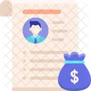 Client Cost Customer Cost Employee Cost Icon
