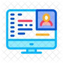 Computer Screen Workplace Icon