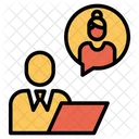 Discussion Client Communicationtalking Icon