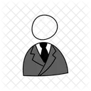 Black Monochrome Client Illustration Illustration Client Customer Symbol