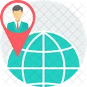 Client Location Map Customer Location 아이콘