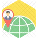Client Location Map Icon