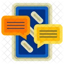 Client online message  Icône