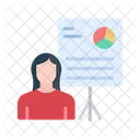 Client Presentation Business Proposal Pitch Deck Icon