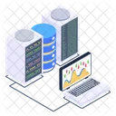 Laptop Storage System Server Client Server Icon