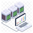 Laptop Storage System Server Client Server Icon