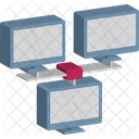 Client Server  Icône