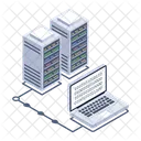 Laptop Storage System Server Client Server Icon