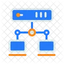 Client Server Computer Sharing Pc Share Icon