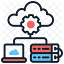 Client Server  Icône