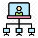 Client Server  Icône
