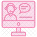 Client Support Color Outline Icon アイコン
