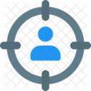 Client Target Customer Target User Target Icon