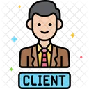 Cliente Cliente Negocio Icono