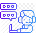 Servico De Atendimento Ao Consumidor Ícone