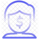 Cliente del banco  Icono