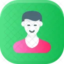 Cliente feliz  Ícone