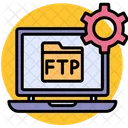 Cliente De Protocolo Ftp Nuvem Ftp Ícone