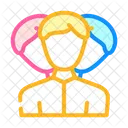 Clients Users Customers アイコン