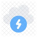 Clima Flash Tormenta Icono