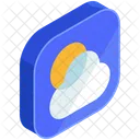 Tempo Previsao Nuvem Icon