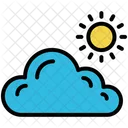 Clima Nube Sol Icon