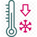 Clima Congelacion Termometro Icono