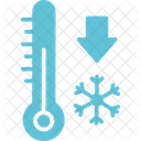 Clima Congelacion Termometro Icono