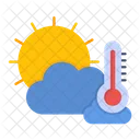 El Clima El Sol La Temporada De Verano Icono