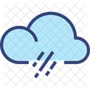 Nube Lluvia Icono