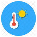 Clima Quente Temporada De Verao Temperatura Ícone