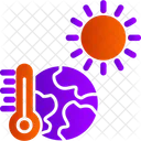 Clima quente  Ícone