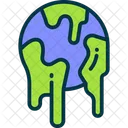 Climate Change Earth Icon