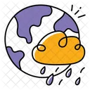 Climate Adaptation Carbon Footprint Climate Action Icon