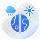 Climate Change Global Warming Nature Icon