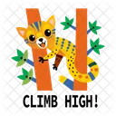 Climb High Genet Animal Icon