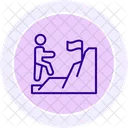 Climb mountain  Icon