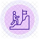 Climb Mountain  Icon