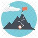 Climb mountain  Icon