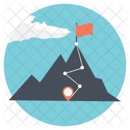 Climb mountain  Icon