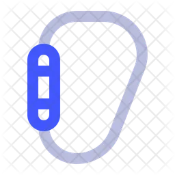 Climbing carabiner  Icon