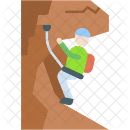 Climbing  Icon